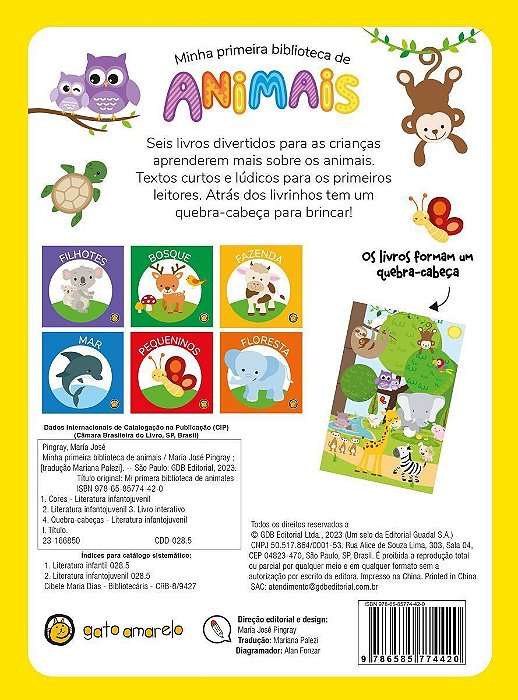 Minha Primeira Biblioteca: Animais