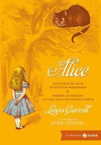 Alice: Edição Bolso De Luxo - Aventuras De Alice No País Das Maravilhas & Através Do Espelho e o Que
