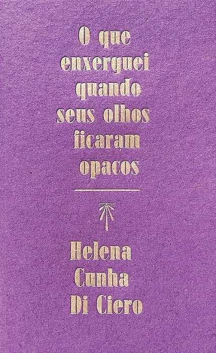 O Que Enxerguei Quando Seus Olhos Ficaram Opacos