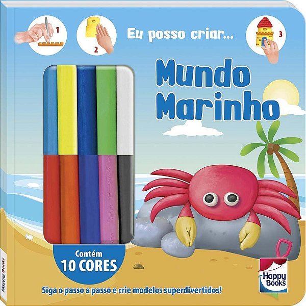 Criando Com Massinha! Mundo Marinho