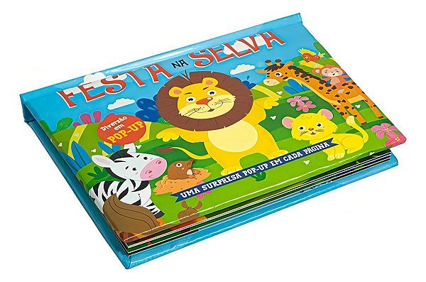 Festa Na Selva: Uma Surpresa Pop-up Em Cada Página