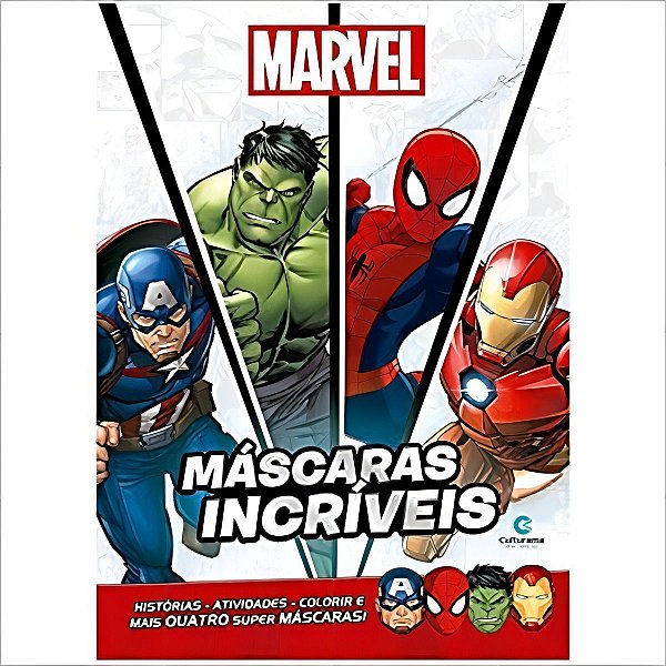 Máscaras Incríveis - Marvel