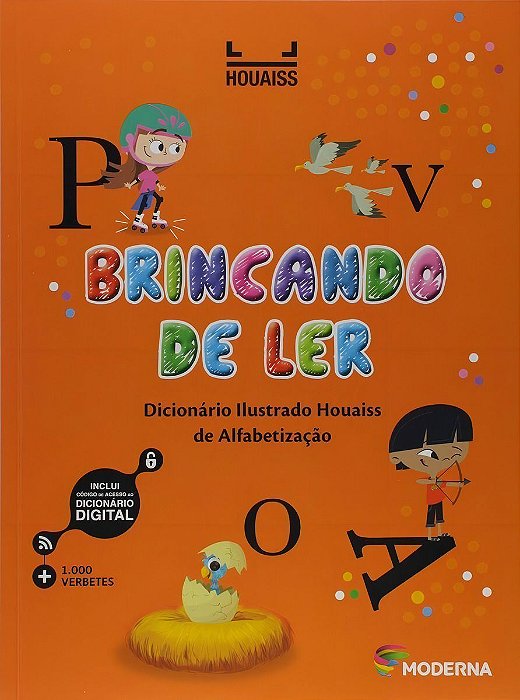 Brincando de Ler - Dicionário Ilustrado Houaiss de Alfabetização