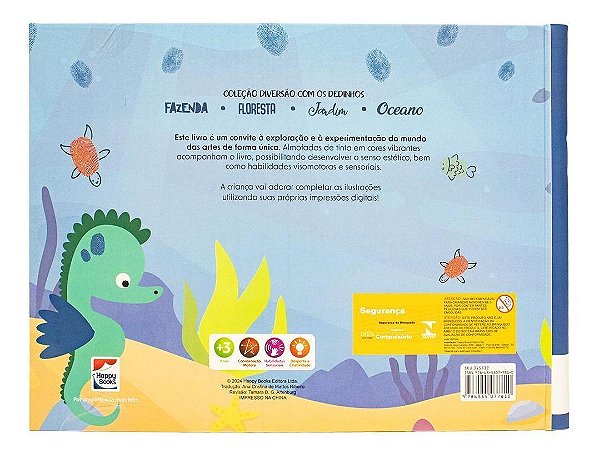 Diversão Com os Dedinhos: Oceano