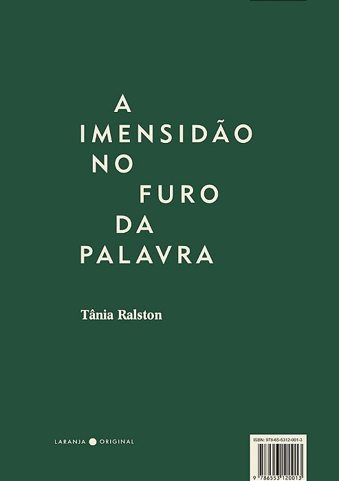 A Imensidão no Furo da Palavra