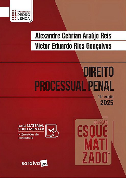 Direito Processual Penal Esquematizado - 14Ed/25