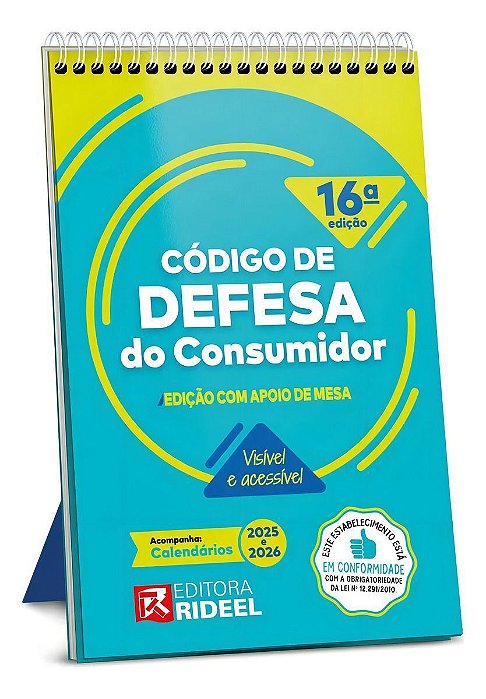 Codigo De Defesa Do Consumidor + Constituicao Federal Visivel e Acessivel 2025