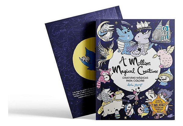 A Million Magical Creatures - Criaturas Mágicas Para Colorir