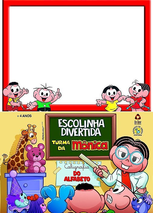 Serie Escolinha Divertida - Alfabeto - Turma da
