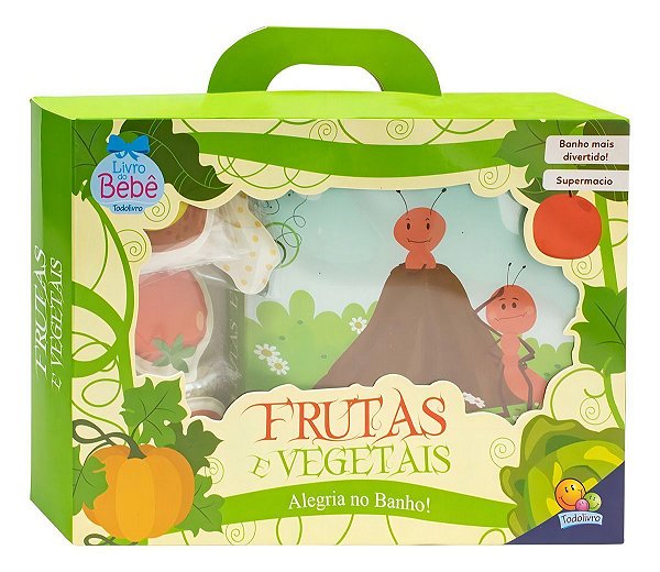 Alegria no Banho - Frutas e Vegetais