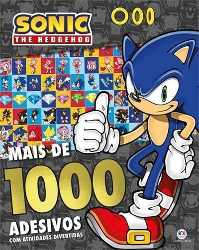 Sonic The Hedgehog - Mais de 1000 Adesivos