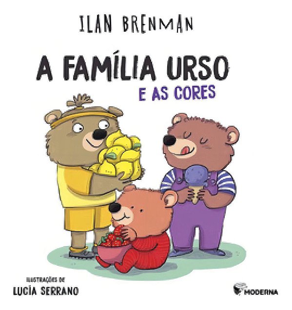 A Família Urso e as Cores