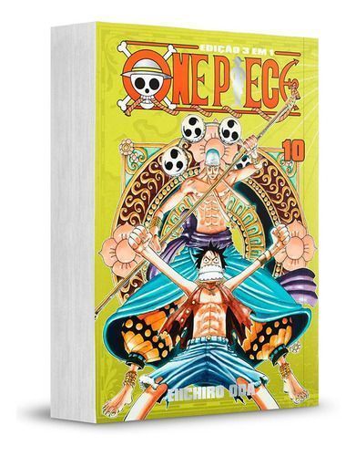 One Piece 3 Em 1 - Vol. 10