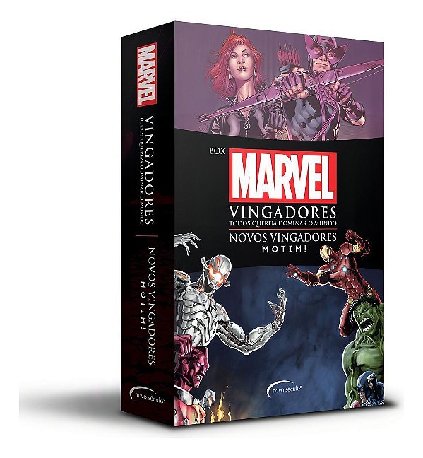 Box - Vingadores Todos Querem Dominar o Mundo
