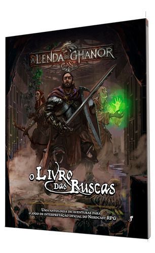 A Lenda De Ghanor Rpg - Livro Das Buscas