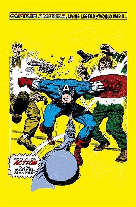 Coleção Clássica Marvel - Nova Fase - Vol. 08 - Capitão América 5 - Quando Adormecido Desperta!