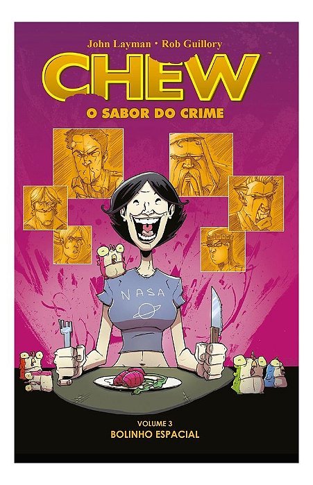 Chew - O sabor do crime - Bolinho espacial  - Vol.03