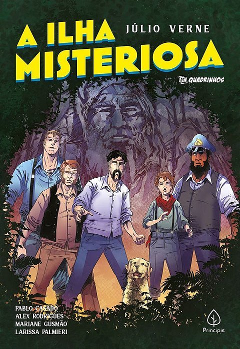 A Ilha Misteriosa - Em Quadrinhos