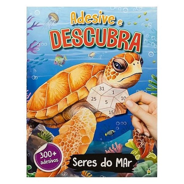 Adesive e Descubra - Seres do Mar