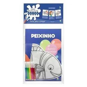 Fazendo Arte Com Balão! - Atividades & Colorir: Peixe