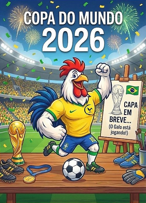 Copa do Mundo 2026 - Álbum Capa Dura - Ouro