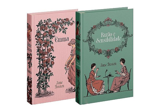 Combo Clássicos Jane Austen - Edição Luxo: Emma + Razão e Sensibilidade