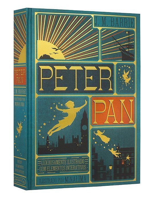 Peter Pan – Edição De Luxo Ilustrada E Com Elementos Interativos Do Estúdio Minalima