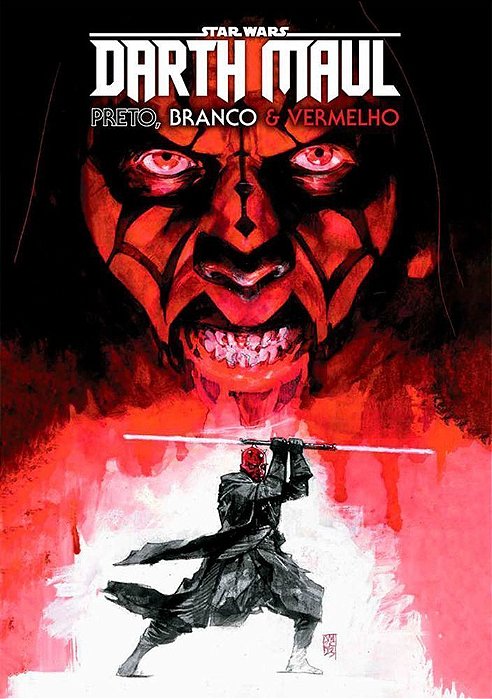 Star Wars: Darth Maul - Preto, Branco e Vermelho