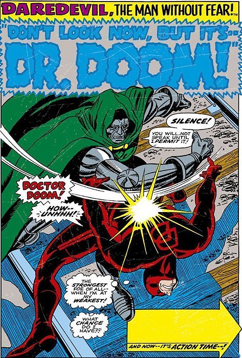 Coleção Clássica Marvel: Nova Fase Vol. 21 - Demolidor 8 - Não Olhe Agora, Mas É… o Doutor Destino!