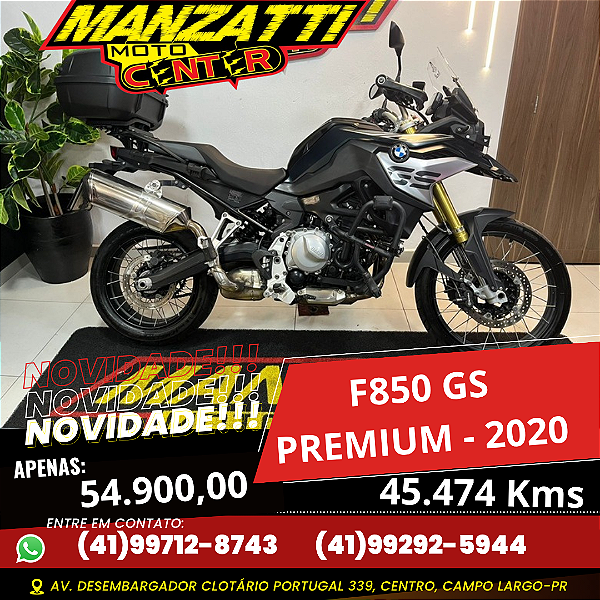 Moto BMW F850GS Premium ABS Verde 2020