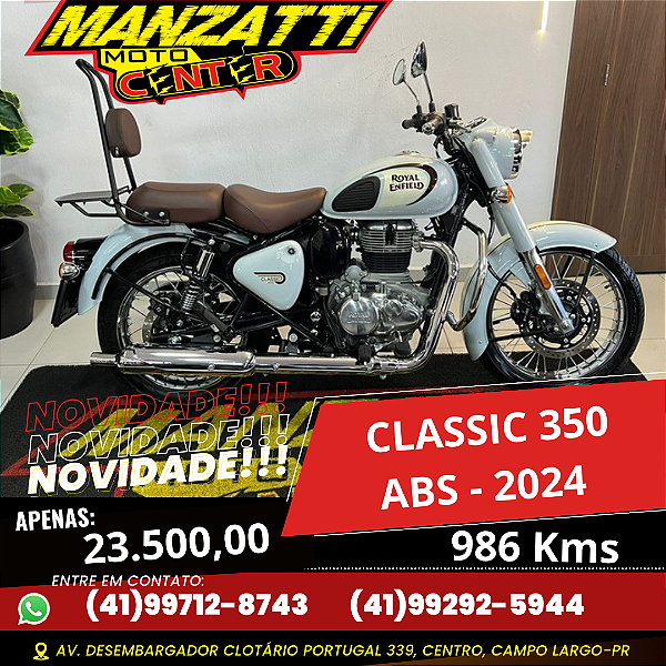 Moto Royal Enfield Classic 350 ABS Azul 2024
