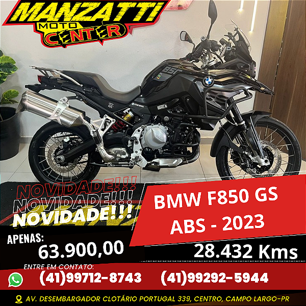 Moto BMW F850GS Premium ABS Triple Black 2023 - Equipada