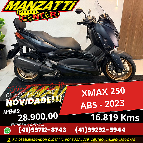 Moto Yamaha XMAX 250cc ABS Verde 2023