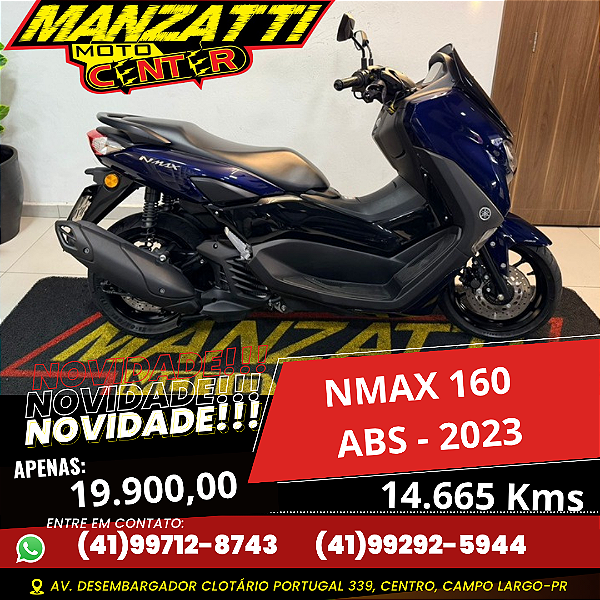 Moto Yamaha NMAX 160 ABS Azul 2023