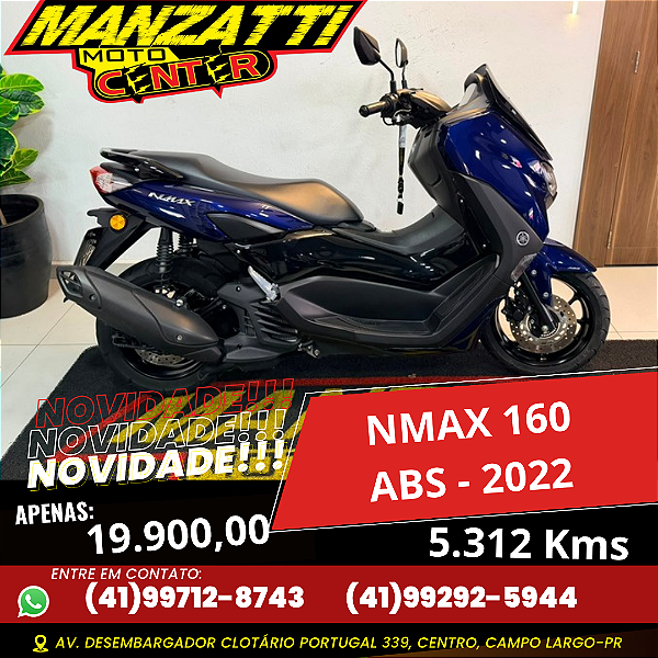 Moto Yamaha NMAX 160 ABS Azul 2022