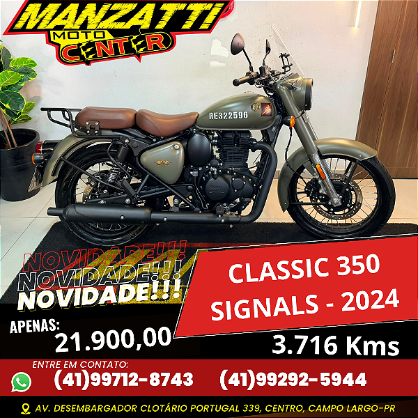 Moto Royal Enfield Classic 350 ABS Marsh Grey 2024