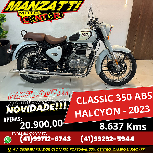Moto Royal Enfield Classic 350 ABS Azul 2024