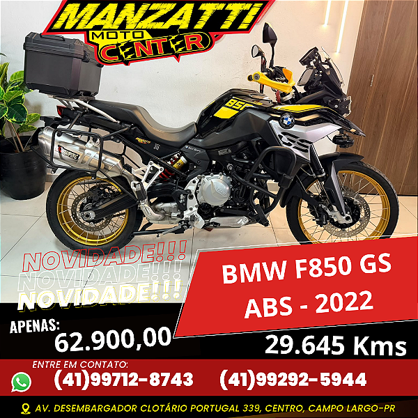 Moto BMW F850GS Premium ABS 40 Anos 2022