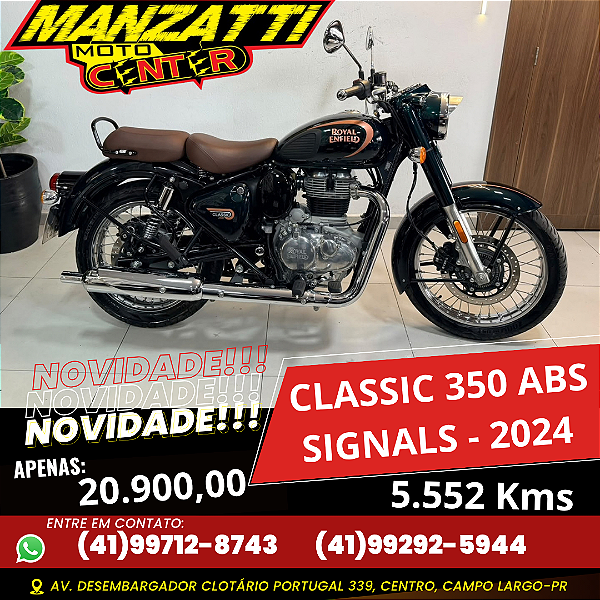 Royal Enfield Classic 350 ABS 2024 Verde
