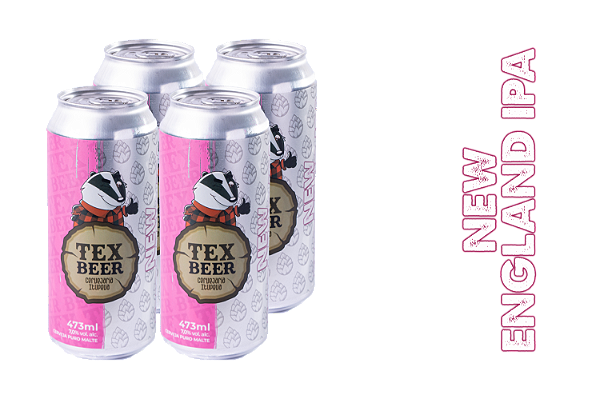 TexPack 4 New England Ipa 473 ml
