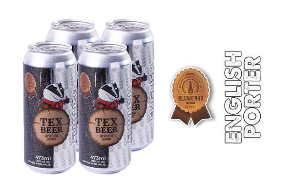 TexPack 4 English Porter 473 ml