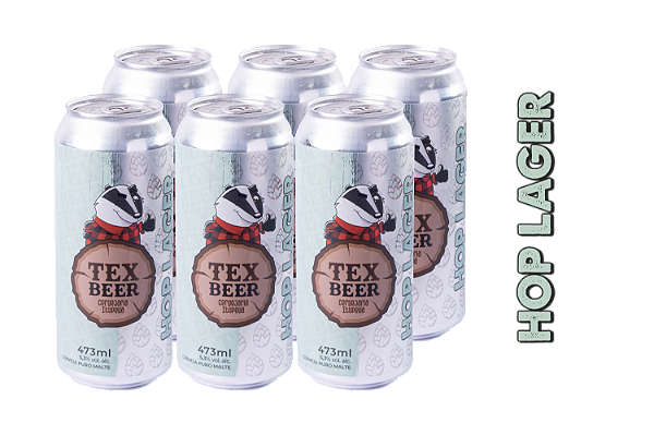 TexPack 6 Hop Lager 473 ml