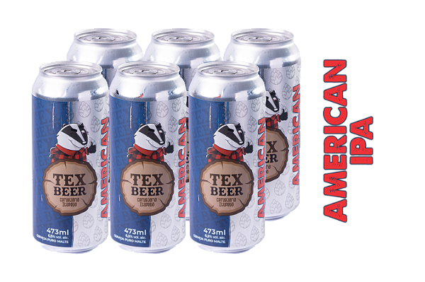 TexPack 6 American Ipa 473 ml