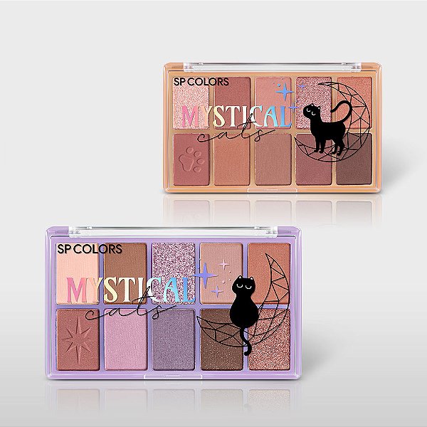 BOX PALETA DE SOMBRAS MYSTICAL CATS