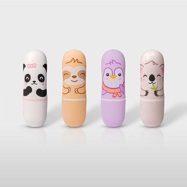 BOX LIP BALM MEUS BICHINHOS