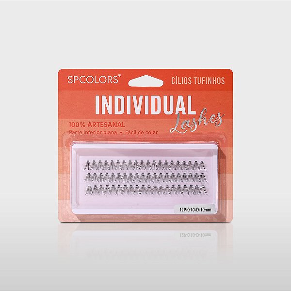 BOX CÍLIOS TUFINHO INDIVIDUAL LASHES C15 - 10MM