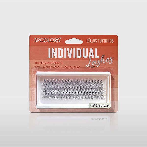 BOX CÍLIOS TUFINHO INDIVIDUAL LASHES C15 - 12MM