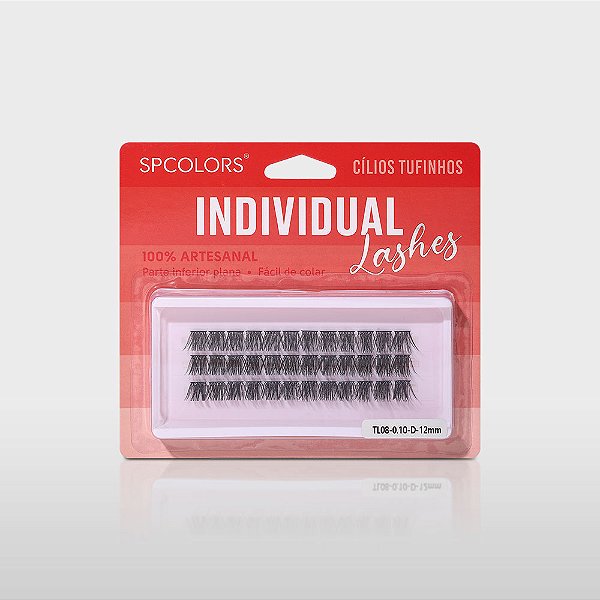 BOX CÍLIOS TUFINHO INDIVIDUAL LASHES C17 - 12MM