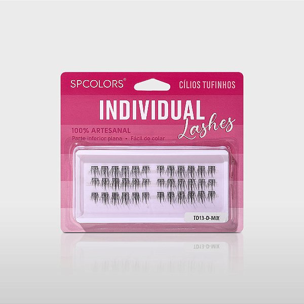BOX CÍLIOS TUFINHO INDIVIDUAL LASHES MIX C18
