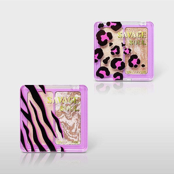 BOX ILUMINADOR E BRONZER SAVAGE SOUL